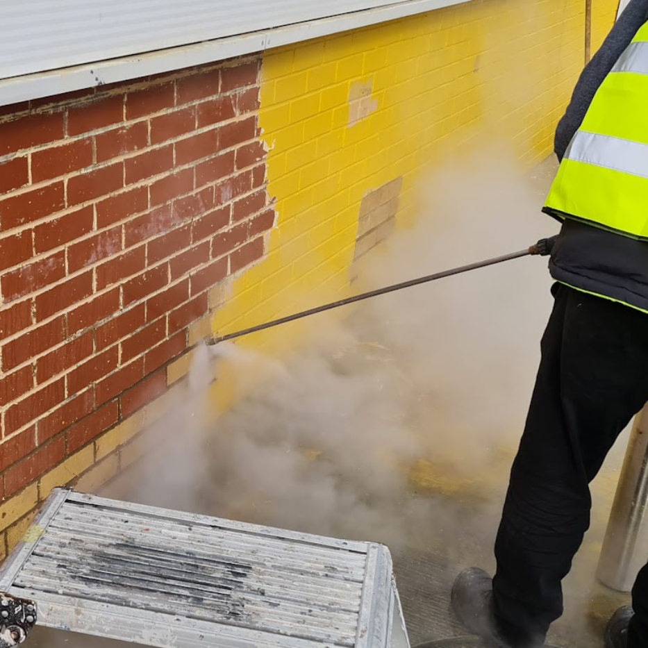 Industrial Building Paint Removal Services For Renovations