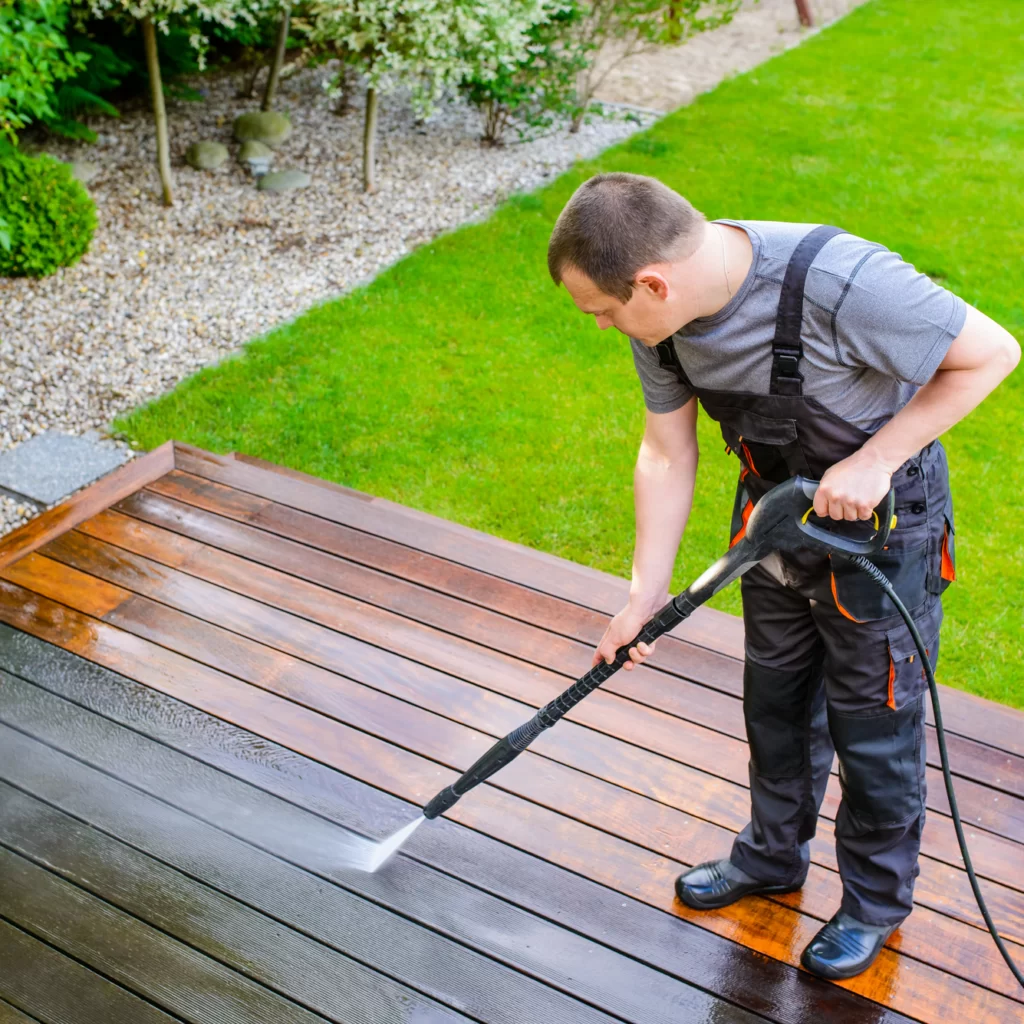 Patio cleaning business